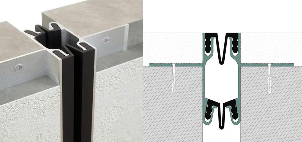 Wall to Wall Recess Mounted Joint