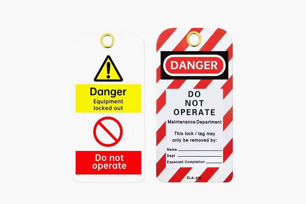 Safety Instruction Tags