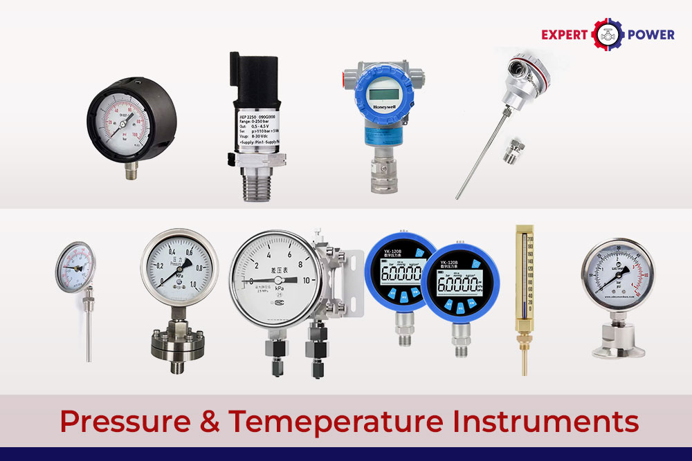 Pressure and Temperature Instruments Collection