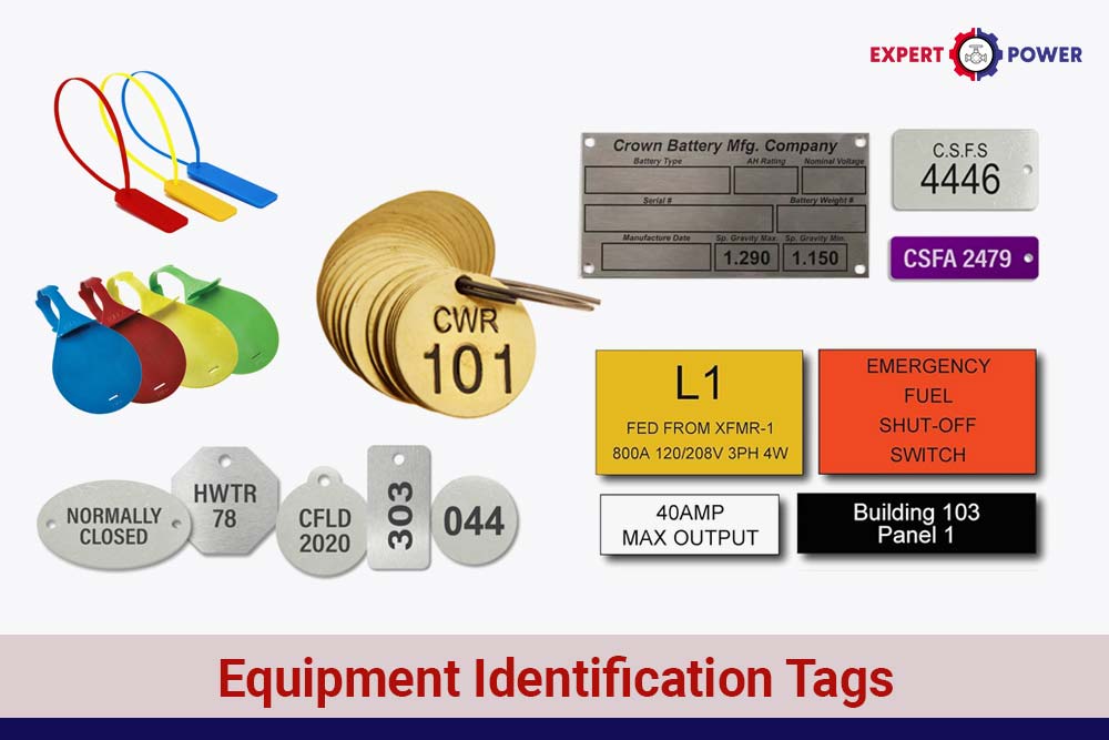 Equipment Identification Tags